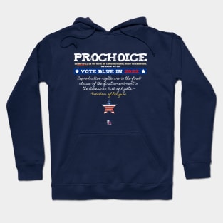 ProChoice and the First Amendment Hoodie